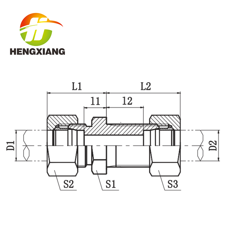 直通过板接头 6C-RN